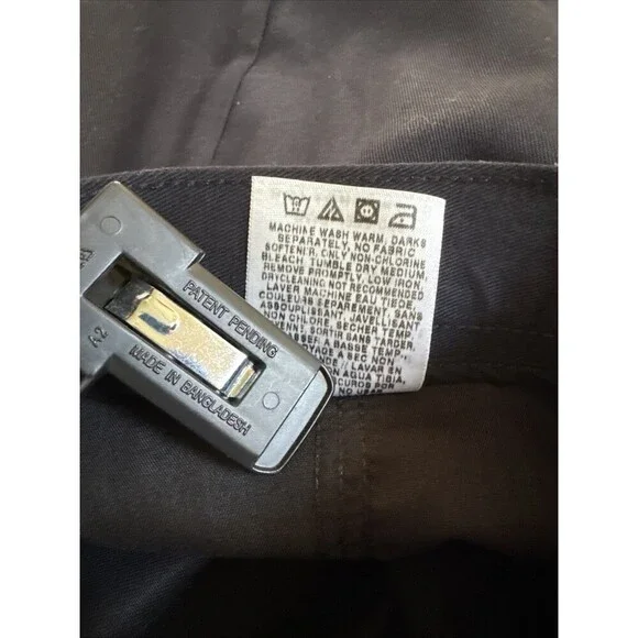 Lee Relaxed Fit Flat Front Blue Pants Men's 36x32 Stain Wrinkle Resistant - Picture 4 of 5